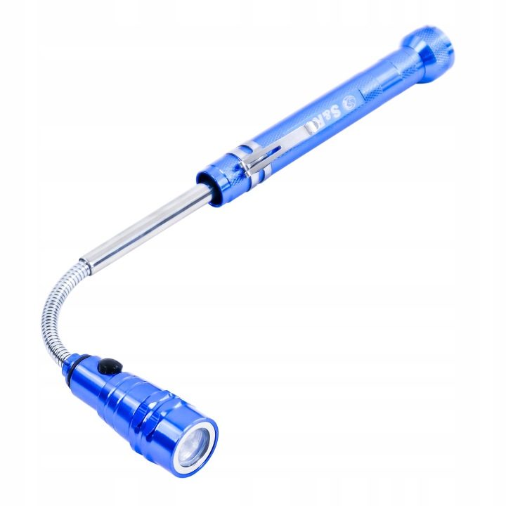 S&R Фонарик магнитный teleskopowa 3 LED 175-582 мм chwytak, фото 2