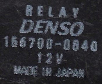 РЕЛЕ DENSO SUZUKI SWIFT II 156700-0840, фото 4