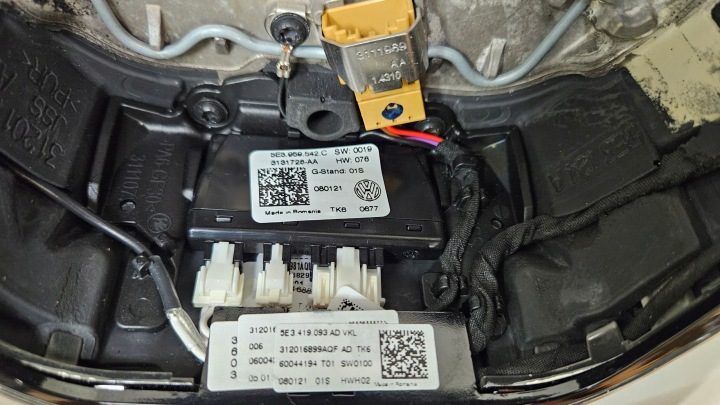 РУЛЬ SKODA OCTAVIA III IV RS DSG 5E3419093AD, фото 8