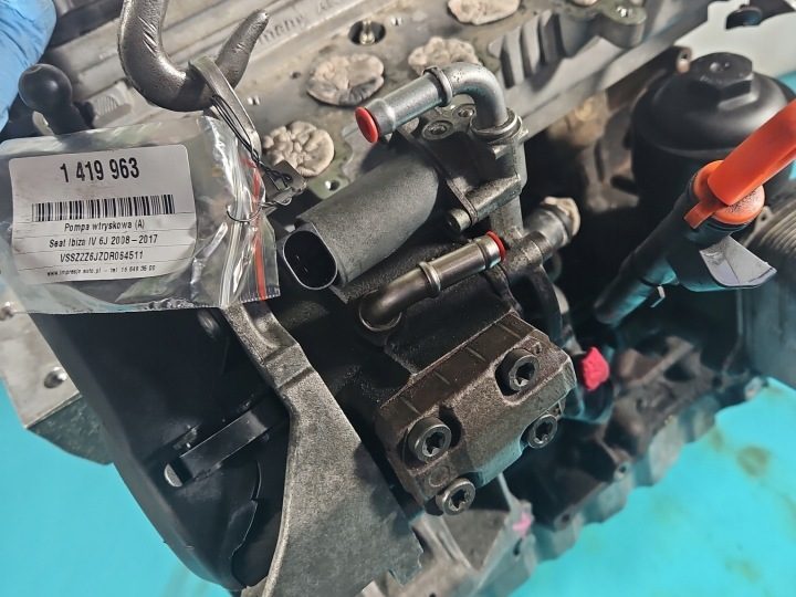 ТНВД Seat Ibiza IV 6J 1,6 TDI 03L130755AH 03L130755A, фото 4