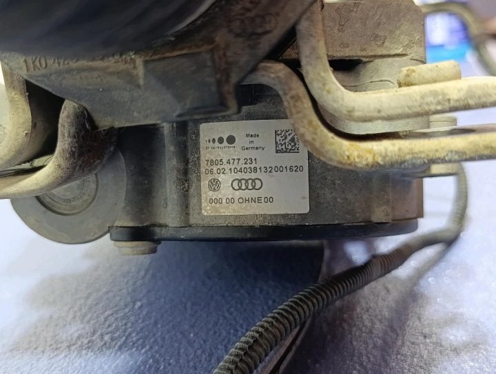 Audi A3 8P рестайлинг 05-08 1.6 MPI 102 л.с. рулевой механизм 1K1423051CC, фото 8