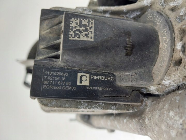 Клапан EGR радиатор 9671187780 Peugeot Citroen 1.6 E-HDI, фото 7