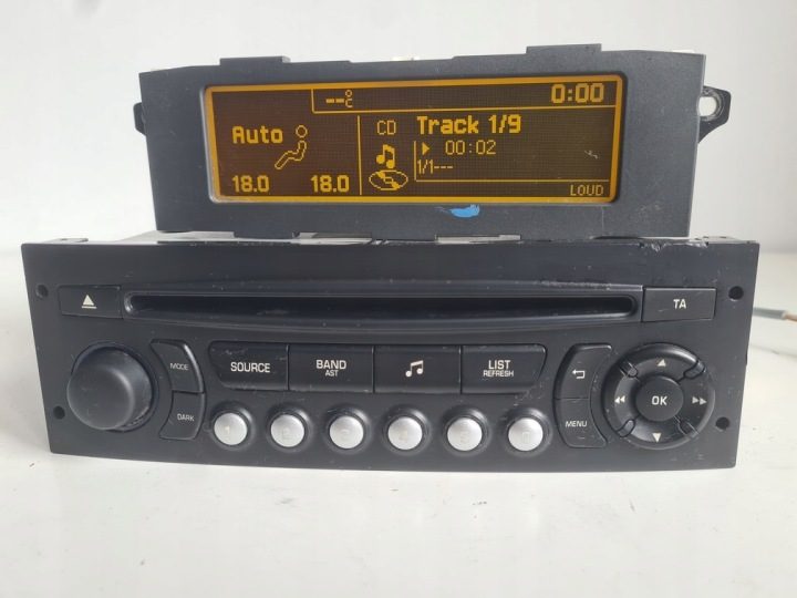 Магнитола Peugeot 207 307 807 Partner rd45 Berlingo USB Bluetooth c3 c4 c5, фото 3