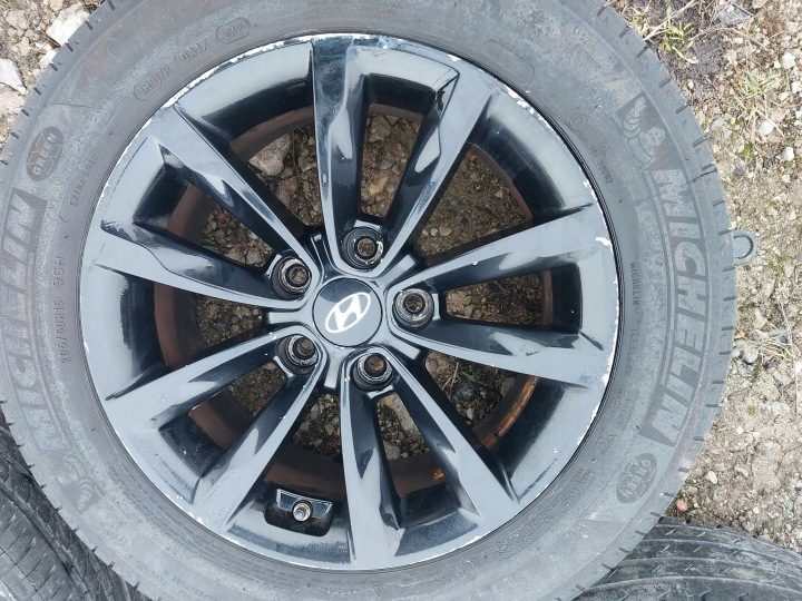 HYUNDAI I40 КОЛЕСА 7Jx16 ЛИТЫЕ ДИСКИ С ШИНАМИ, фото 2