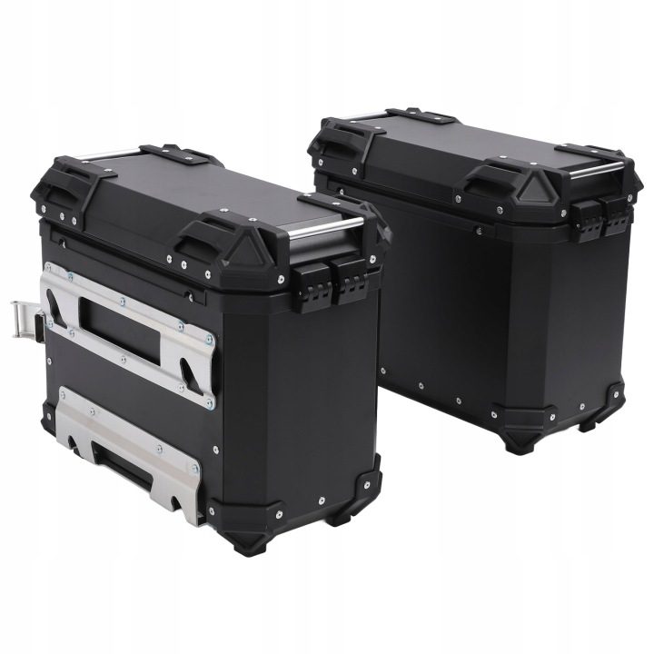 кофры боковой мотоцикла 38L x2 шт. черный, фото 1