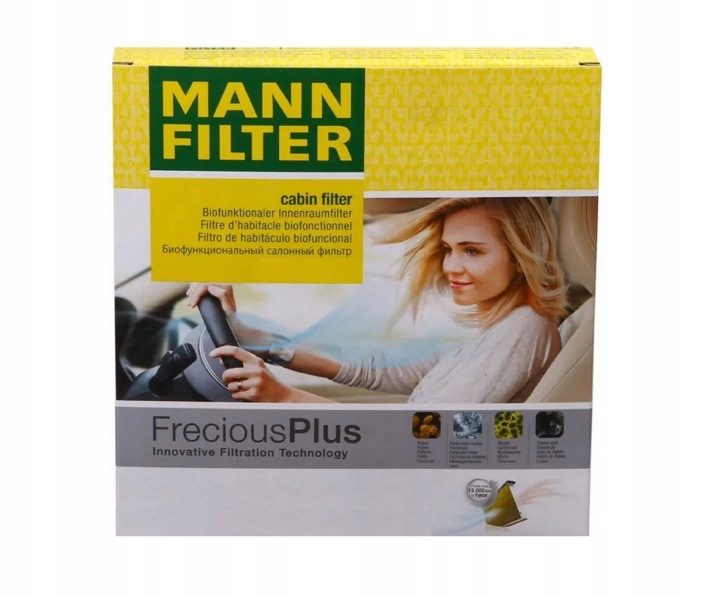 Mann-Filter CU 2425 Фильтр, вентиляция салона, фото 8