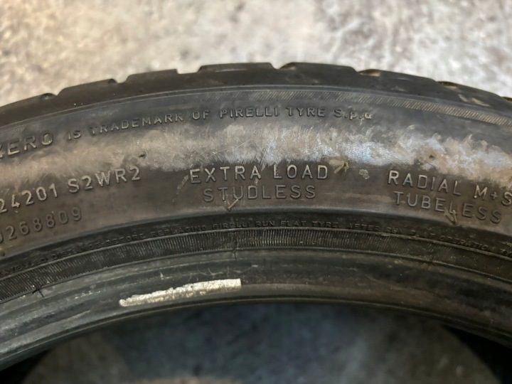 Шина зимняя Pirelli Winter SottoZero 3 225/45R18 95 H сцепление на снегу (3PMSF), защита диска, Run Flat, усилитель (XL) * - BMW, фото 13