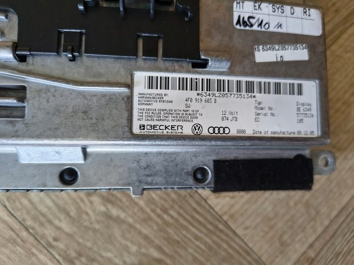 Audi OE 4F0919603B, фото 3