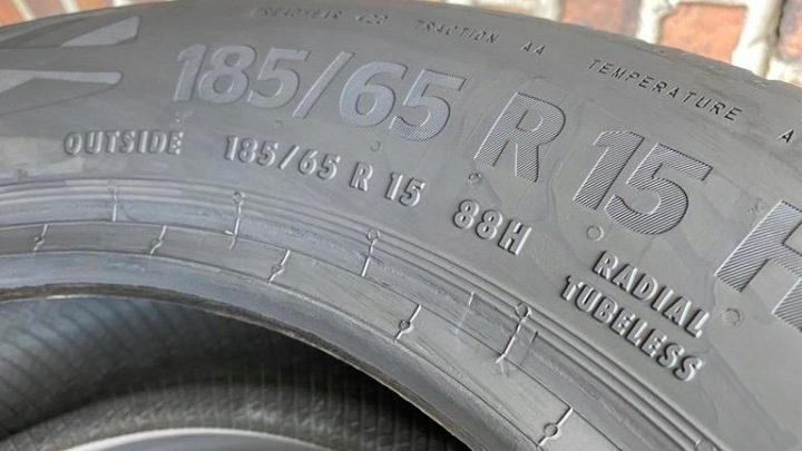 2× Шина летняя Continental EcoContact 6 185/65R15 88 H, фото 4
