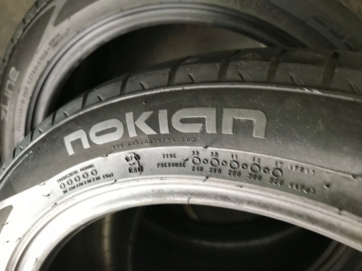 2× Шина летняя Nokian Tyres zLine 235/45R18 98 Вт усилитель (XL), фото 5