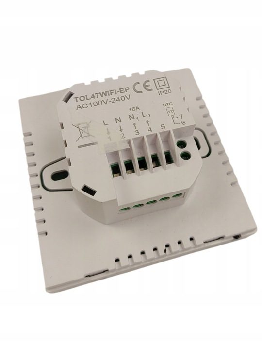 Регулятор pokojowy BEOK CONTROLS TOL47WIFI-EP, фото 3