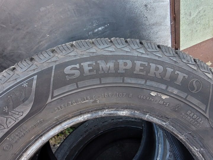 Шина зимняя Semperit ФУРГОН-GRIP 3 215/70R15 109/107 R сцепление на снегу (3PMSF), фото 2