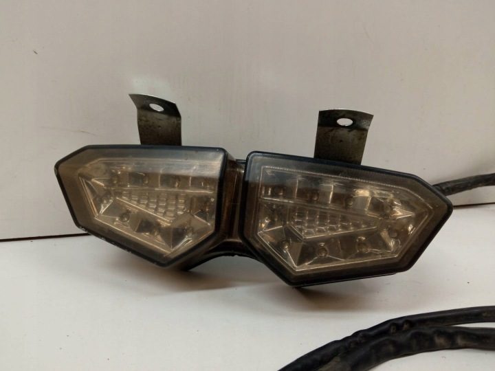 Фонарь задний поворотник универсальный мотоцикл скутер Zipp VZ-5, фото 3