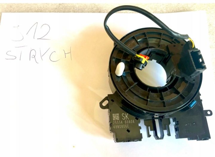 ШЛЕЙФ AIRBAG ДАТЧИК УГЛА 255546UA0A NISSAN QASHQAI III J12 2022, фото 3