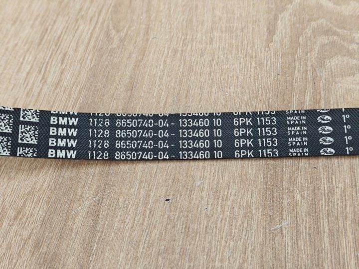 РЕМЕНЬ WIELOKLINOWY 6PK1153 BMW 540i G30 G26 G20 8650740 24 л.с., фото 4