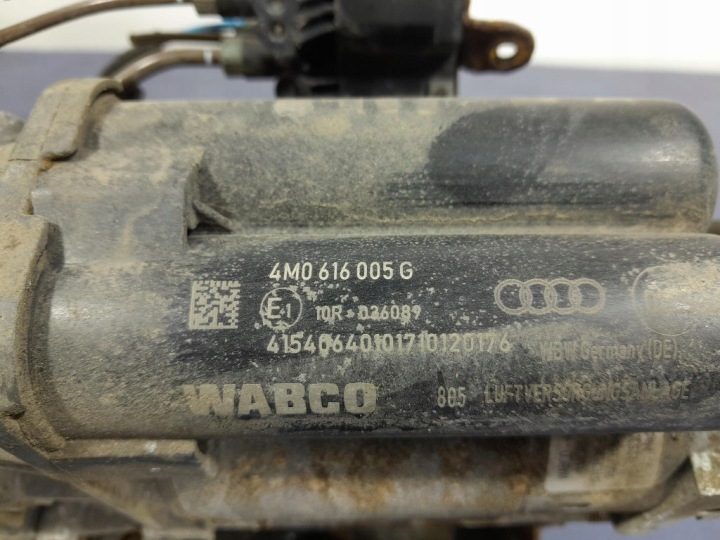 Audi OE 4M0616005G компрессор пневмоподвески, фото 6