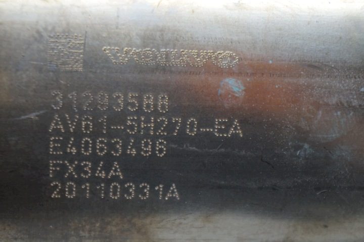 DPF катализатор фильтр твердых частиц 31293588 Volvo S60 II V60 I D4162T, фото 7