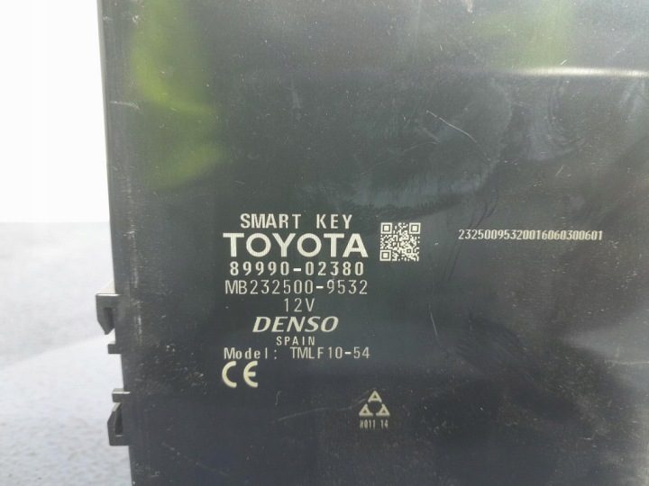 Toyota Auris II рестайлинг блок управления смарт-ключ 89990-02380, фото 2