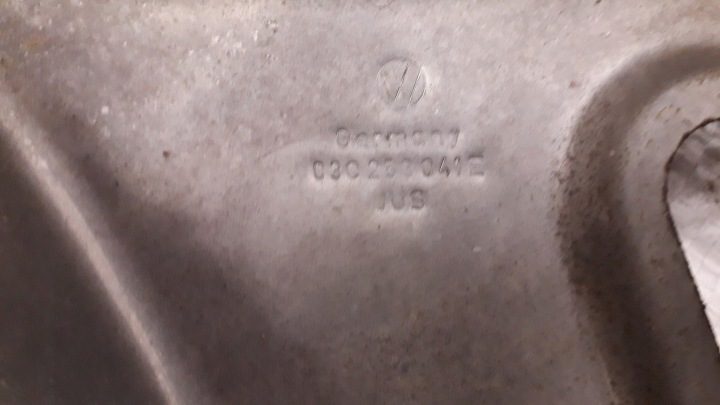 03C253041E Пластина zaczepowa VW GOLF 4 BORA ЗАЩИТА, фото 4