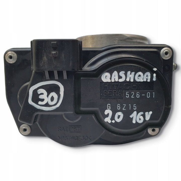 Дроссельная заслонка Nissan Qashqai 2.0 16V RME60 SERA526-01, фото 2