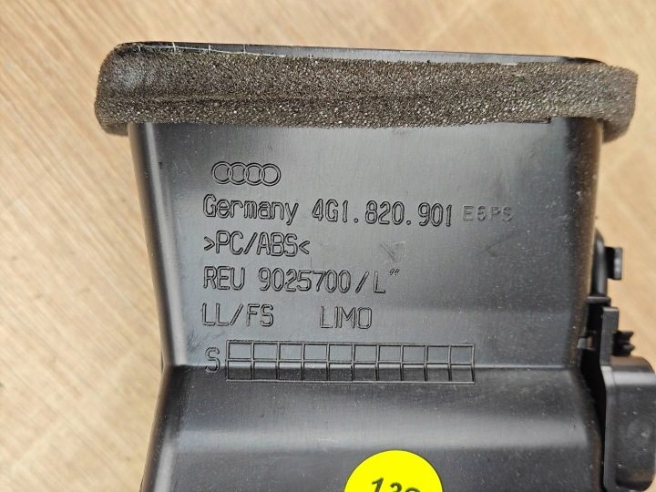 ОРИГИНАЛЬНЫЙ ДЕФЛЕКТОР ОБДУВА ПАНЕЛИ КОНСОЛИ ЛЕВЫЙ AUDI A6 A7 C7 4G1820901 34 л.с., фото 5