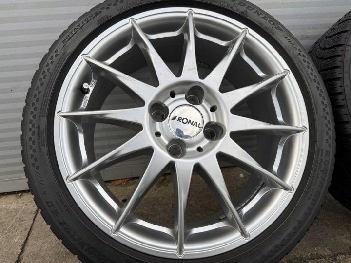 Колеса зимние Ford Fiesta MK8 ST 4x108 MK7 205/45/17 Ronal распродажа, фото 7