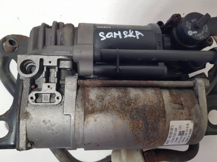 Компрессор насос подвески Audi A8 D4 S8 4H 4H0616005C, фото 3