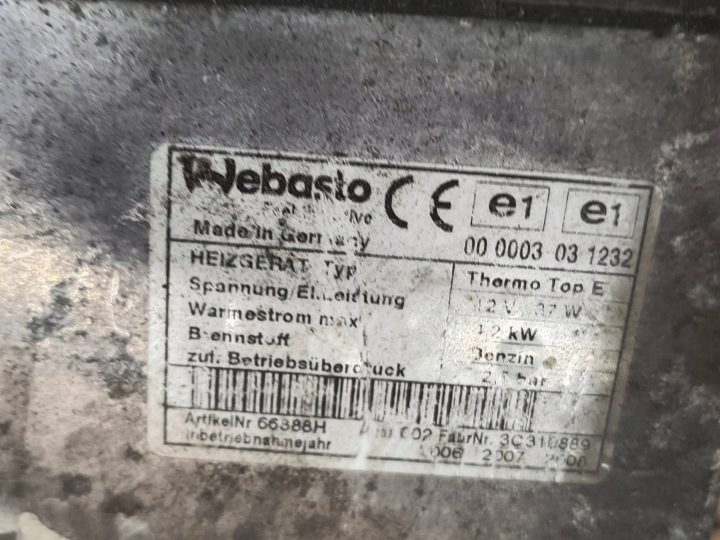 Автономный отопитель (Webasto) Volkswagen Polo V 6R 000003031232, фото 4