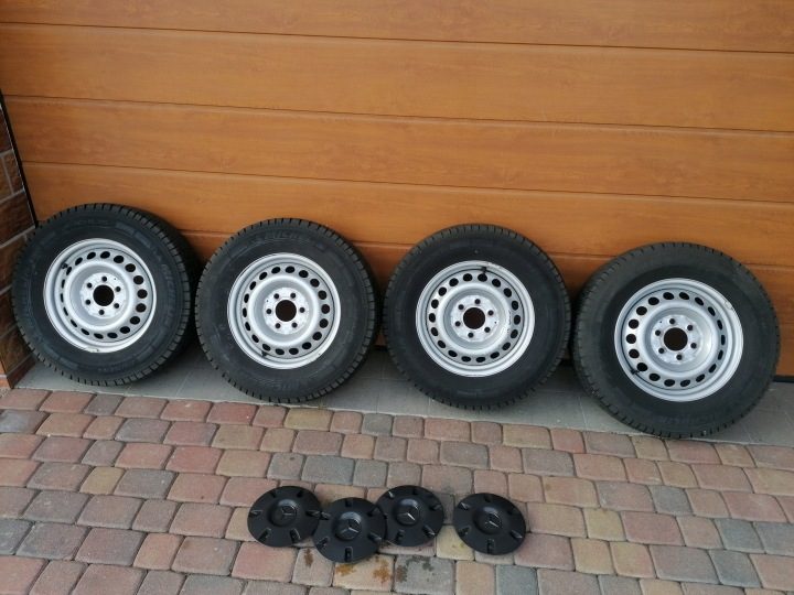 MERCEDES SPRINTER 906 VW CRAFTER КОМПЛЕКТ КОЛЕС 16 ДЮЙМОВ, фото 2