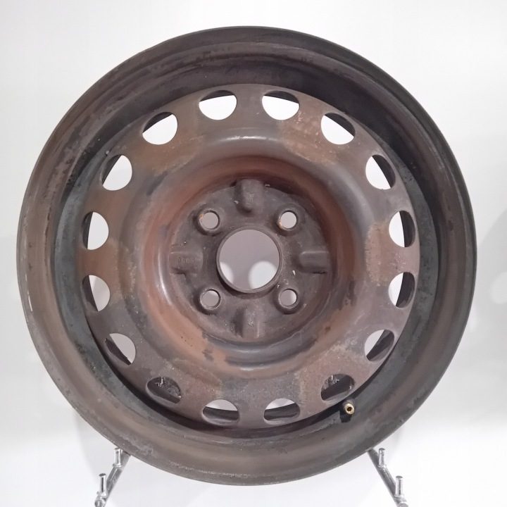 4× Штампованный диск Peugeot OE Aygo 4.5" x 14" 4x100 ET 39, фото 4