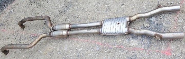 Выхлоп двойной BMW F01 F02 N63B44 4.4B V8 7578187, фото 1