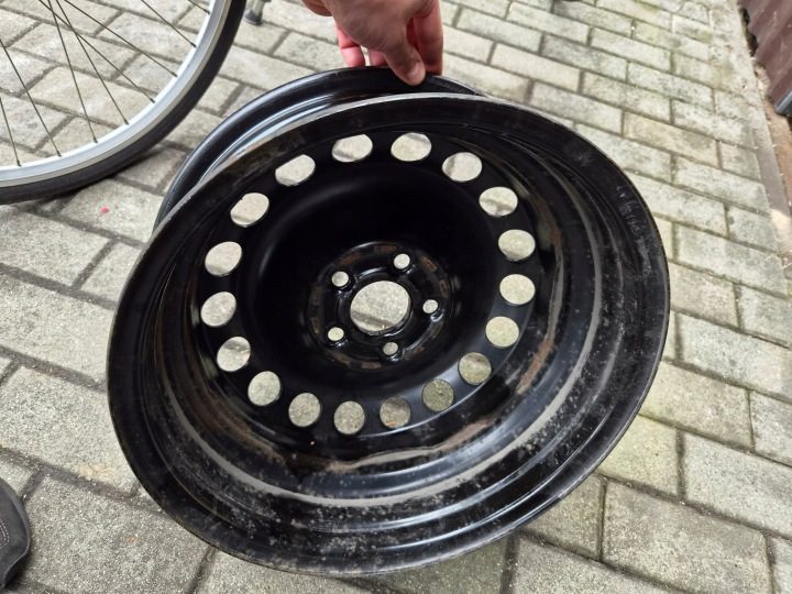 4× Штампованный диск Volkswagen OE 2Q0601027AG/AH 5.5" x 15" 5x100 ET 40, фото 6