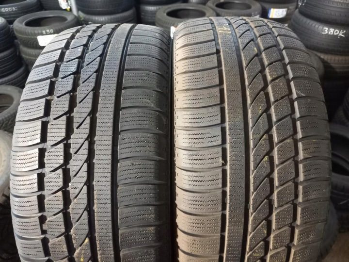 2× Шина зимняя Hankook Winter i*cept Evo W310 205/50R15 86 H сцепление на снегу (3PMSF), защита диска, фото 1