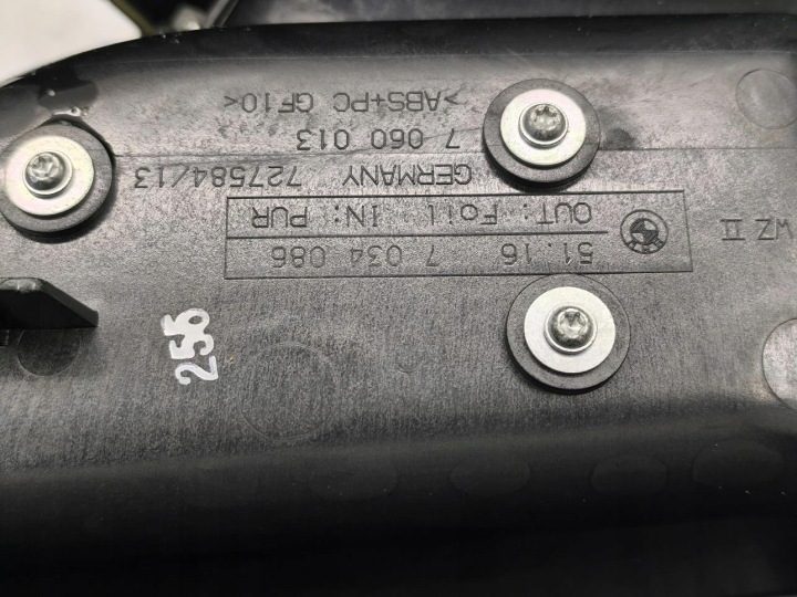 ЦЕНТРАЛЬНЫЙ ТОННЕЛЬ ПОДЛОКОТНИК РУЧКА IDRIVE EU 7034086 6944884 BMW E60 E61, фото 13