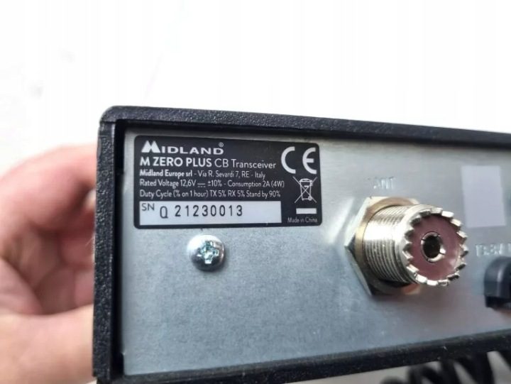 CB МАГНИТОЛА MIDLAND M ZERO PLUS, фото 10