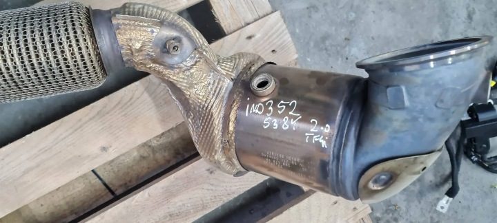 S3 8Y A3 ТРУБА WYDECJOWA КАТАЛИЗАТОРЫ DPF 2.0 TFSI 5WA131723E 5WA131701, фото 3