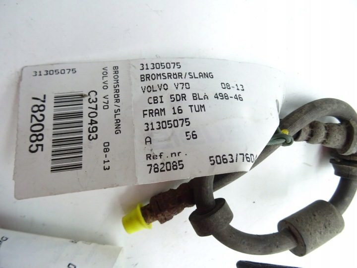 VOLVO V70 ТОРМОЗНОЙ ШЛАНГ 31305075 ., фото 3