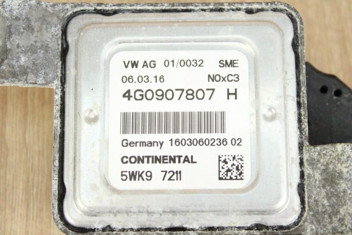 ОРИГИНАЛЬНЫЙ ЛЯМБДА-ЗОНД ДАТЧИК NOX AUDI A7 C7 3.0 TDI 4G0907807H 32 л.с.!, фото 5