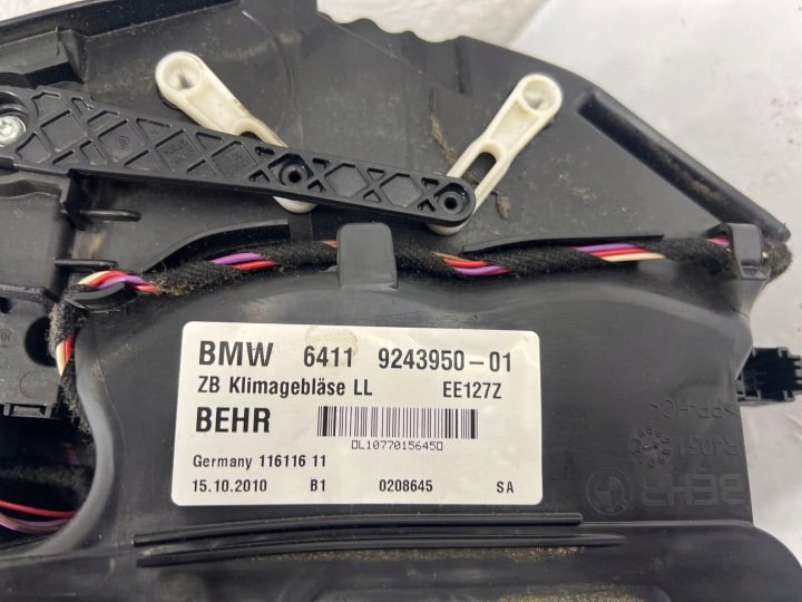 Вентилятор печки европа в сборе BMW F10 F11 9243950 9220847, фото 2