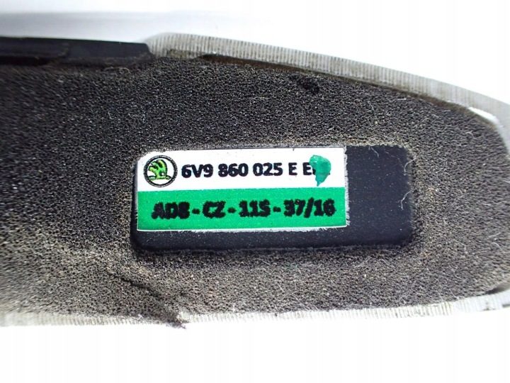 РЕЙЛИНГИ НА КРЫШУ КОМПЛЕКТ 6V9860026E 6V9860025E SKODA FABIA III 6V 16 г., фото 9