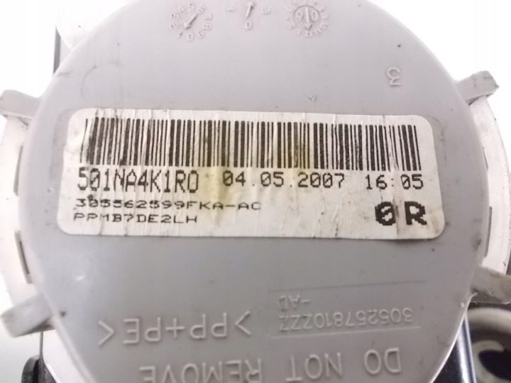 РЕМЕНЬ БЕЗОПАСНОСТИ ПРАВЫЙ ПЕРЕДНИЙ 501NA4K1R0 TOYOTA YARIS 2 II 05-111,4 d4d, фото 5