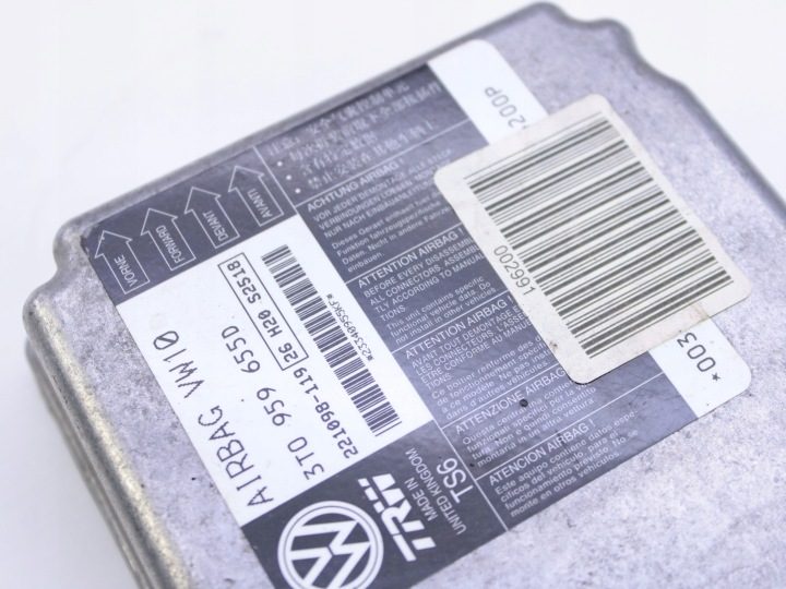 Skoda Superb 2 3T ЭБУ SRS Airbag блок управления подушек безопасности, фото 2