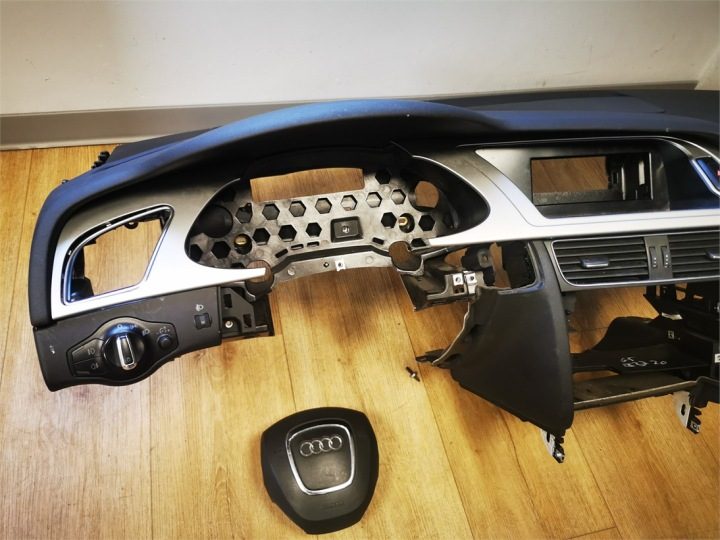 AUDI A4 B8 07-11 ПАНЕЛЬ КОНСОЛЬ ПОДУШКИ ДАТЧИК ЕВРОПА РАЗБОРКА, фото 7