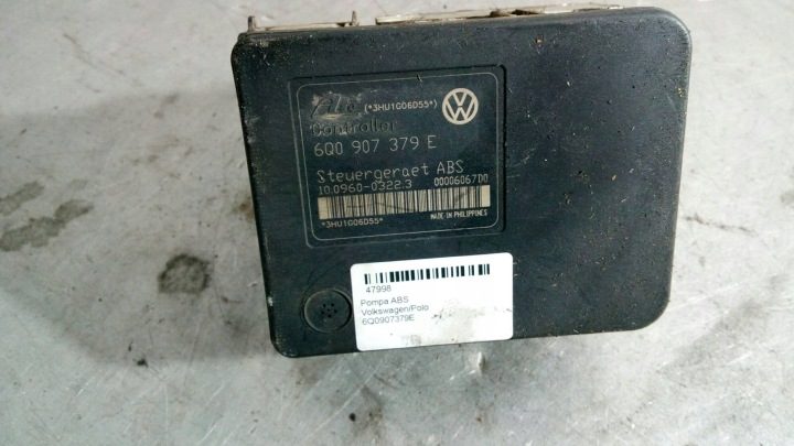 VW POLO IV 9N 1.4 НАСОС ABS 6Q0907379E, фото 2