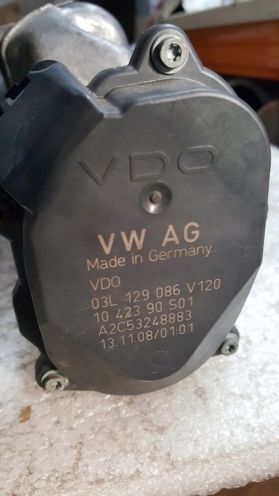 ВПУСКНОЙ КОЛЛЕКТОР АКТУАТОР AUDI A3 8P 2.0 TDI 03L129711E 03L129086V, фото 5