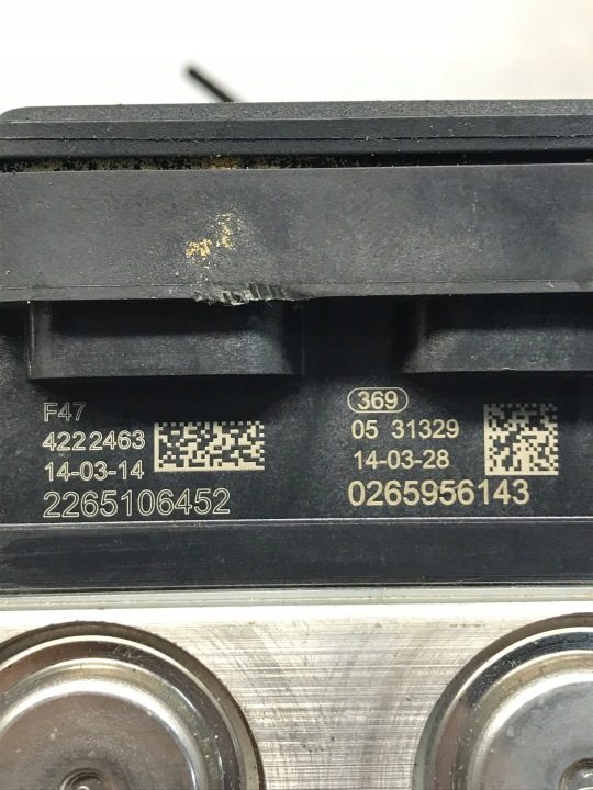 БЛОК УПРАВЛЕНИЯ НАСОС ABS 0265956143 4670B117, фото 7