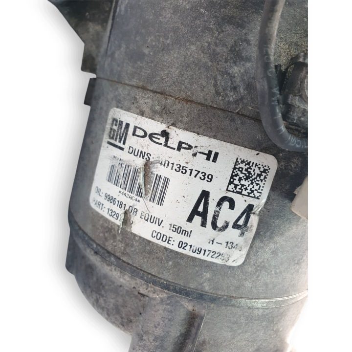 КОМПРЕССОР КОНДИЦИОНЕРА Opel Astra J 1.6 16V 13250609 ZM2, фото 4