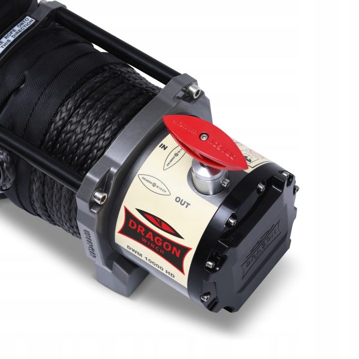 Dragon Winch Лебедка электрическая 10000 lbs / 4536 кг с liną syntetyczną, фото 5