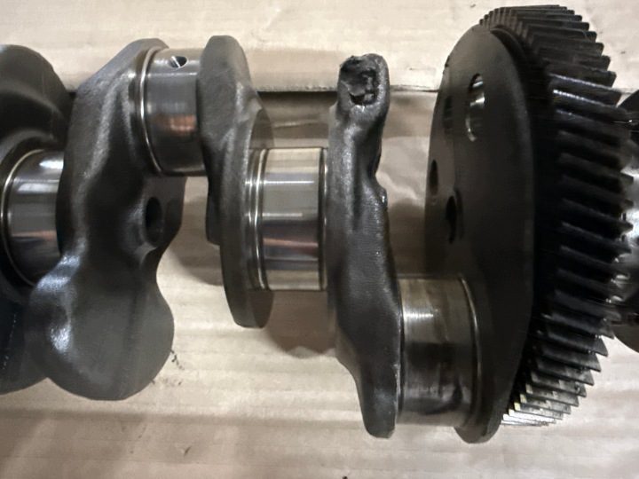 Коленвал R65401 двигатель 654 920 Mercedes, фото 5