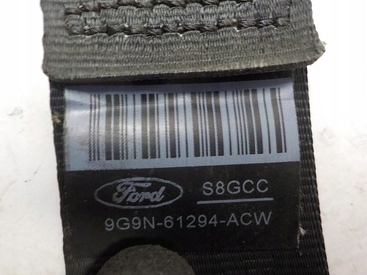 FORD S-MAX I РЕМЕНЬ БЕЗОПАСНОСТИ ПРАВЫЙ 9G9N-61294-ACW, фото 2
